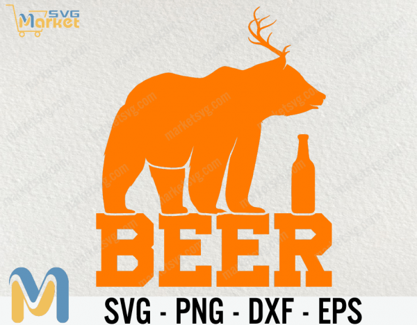 Beer SVG, Beers Cheers SVG, Beer Vector, Beer Clipart, Beer Cricut, Beer Cut File, Beer Silhouette, Beer Mugs svg