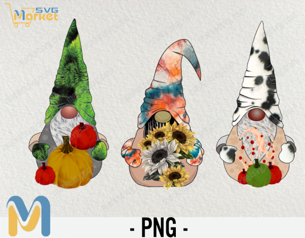 Gnome Colorful PNG, Sunflower Gnome PNG, Watermelon Gnome, Summer Gnomes, Sublimation Design, Sublimation File, Watercolor Gnome,Gnome Sublimation, Whimsical Design