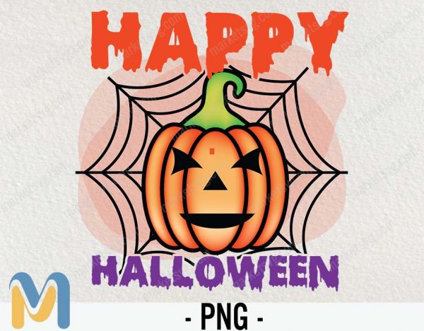 Pumpkin png, Halloween png, Halloween Design, Pumpkin Sublimation, Sublimation Design, Spooky png, Happy Halloween png, Halloween Print