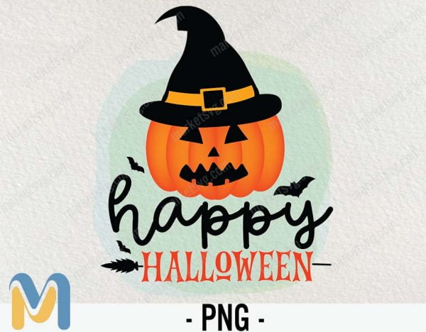 Halloween png, Halloween Design, Pumpkin Sublimation, Sublimation Design, Spooky png, Happy Halloween png, Halloween Print