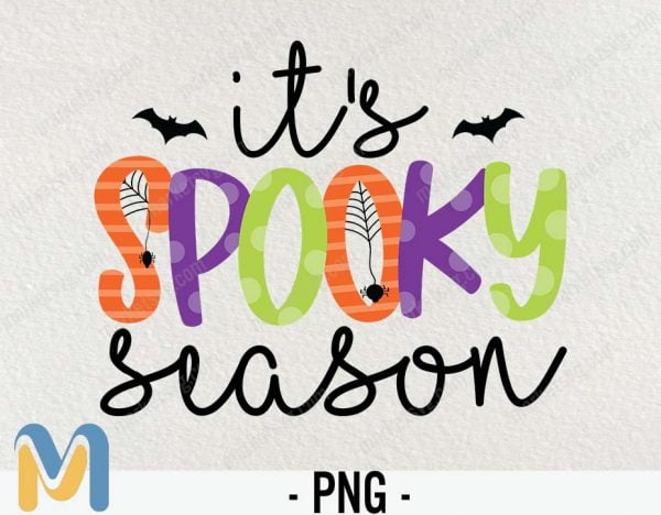 It's Spooky Season PNG file for sublimation printing, DTG printing, Sublimation design download, Halloween PNG, Spooky png
