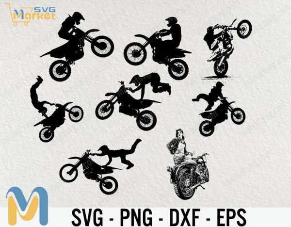 Motorcycle, Svg Bundle, Silhouette, Motorcycle Svg, Biker Svg, Chopper Svg, Harley Svg, Motor Bike Svg, Motorcycle Motorbike Clipart