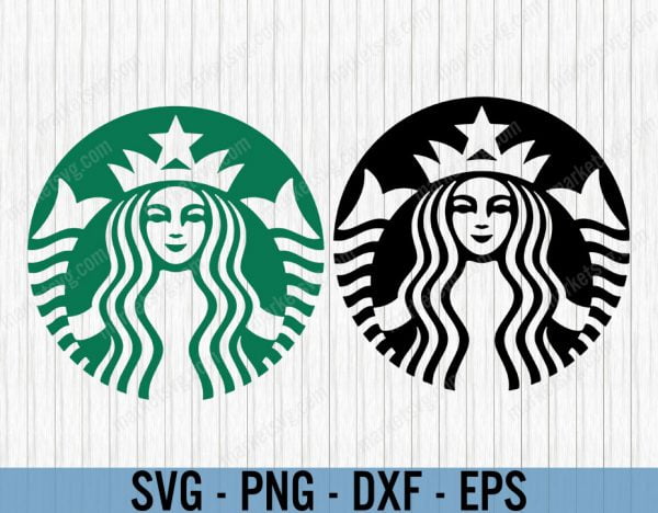 Coffee brand PNG, coffee brand SVG, coffee brand cut files, coffee brand Dxf Eps Ai Jpg for Cricut & Silhouette Digital Download