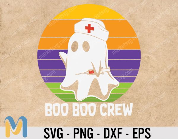 Boo Boo Crew Svg, The Boo Crew, Kids Halloween Svg, Halloween Shirt Svg, Boo Crew Svg, Ghost Svg, Boo Svg, Halloween Svg, The Boo Crew Svg