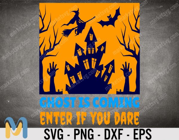 Enter if you dare SVG, Halloween SVG, Cut File, Clipart,  printable,  vector,  commercial use instant download