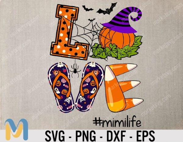 Love Halloween SVG, Halloween Svg, Spooky Svg, Trick Or Treat Svg, Halloween Pumpkin Svg, Halloween Shirt Design, Instant Download