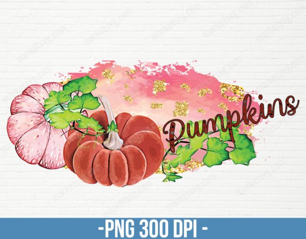Fall scarecrow pumpkins sublimation graphics designs download clipart, png