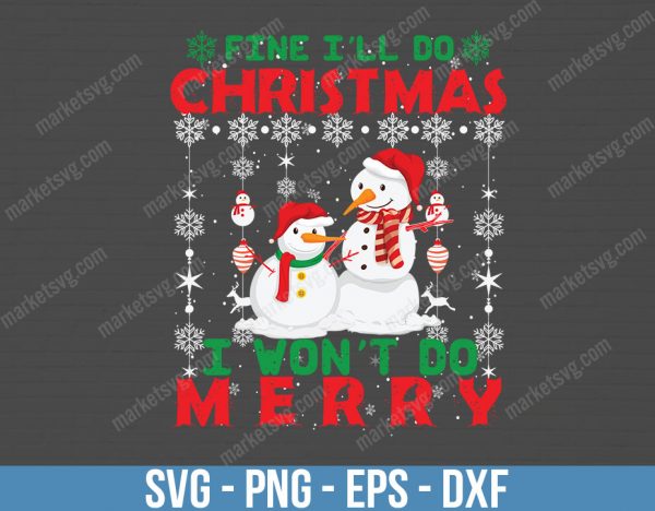 Christmas SVG, Merry Christmas SVG, Christmas SVG Files For Cricut, Winter SVG Designs, Digital Download, C2