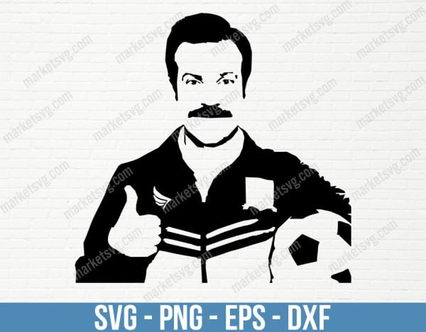 AFC Richmond Logo SVG, Ted Lasso SVG, Ted Lasso svg, Digital vector cut file, Richmond vinyl cut svg, eps, Cricut, Silhouette, SP3