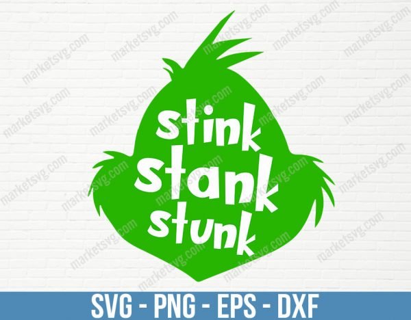 Stink stank stunk svg, Christmas SVG, Merry Christmas SVG, Christmas Villain Svg, Christmas Clip Art, Christmas C250