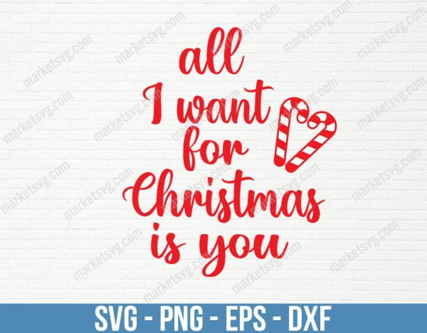 All I Want For Christmas is You svg, Christmas Couple svg, Christmas Tee, Cute Christmas svg, Funny Christmas Svg, C599