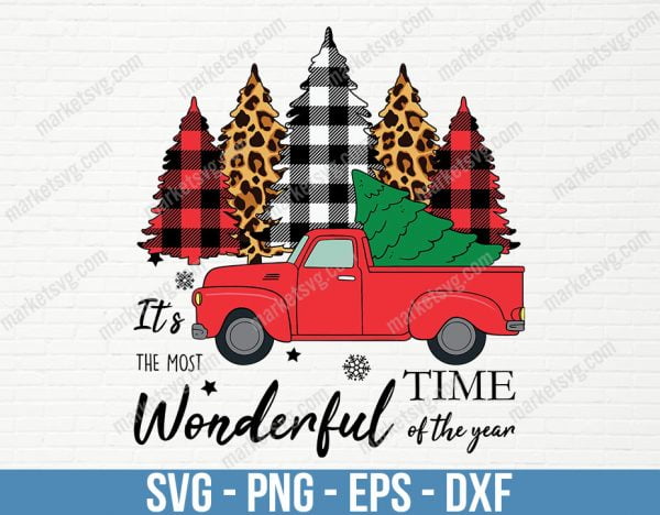 Its The Most Wonderful Time, Christmas svg, Merry Christmas svg, Santa svg, Grinch svg, Christmas shirt Svg, C680