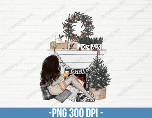 Winter Scene Merry Christmas Sublimation, Merry Christmas png, Christmas sublimation, digital download, sublimation graphics, CP124