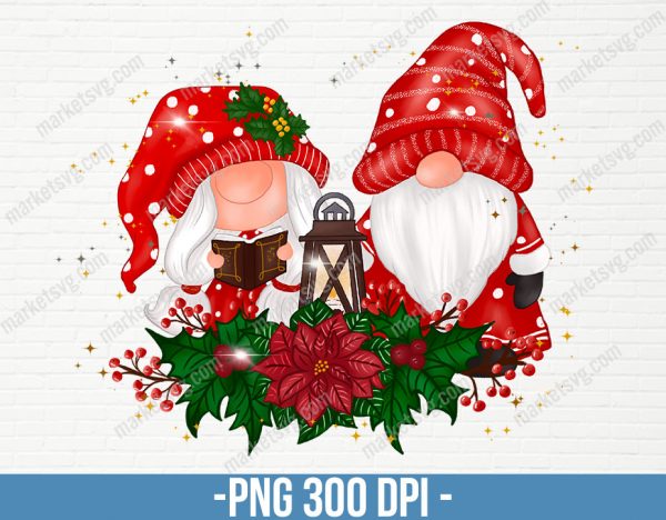 Gnome PNG, Christmas Sublimation, Ready to print, Merry Christmas Santa Gnomes PNG, Scandinavian Gnomes, Gnomes PNG, CP133