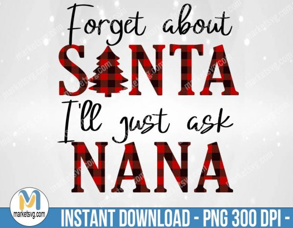 Nana Christmas Sublimation Png, Sublimation Png, Sublimation, PNG File, PNG, CP409