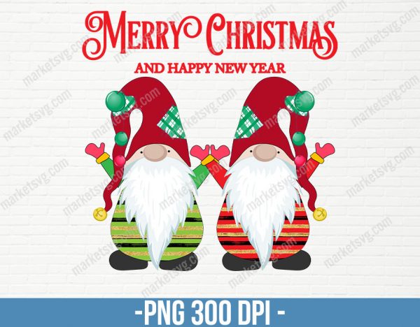 Merry Christmas png, Christmas sublimation, Gnomes Png, digital download, sublimation graphics, sublimation png, Christmas png, CP42