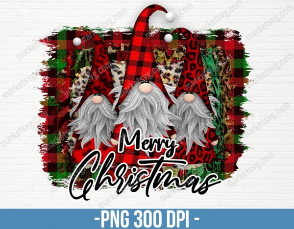 Gnome PNG, Christmas Sublimation, Ready to print, Merry Christmas Santa Gnomes PNG, Scandinavian Gnomes, Gnomes PNG, CP83