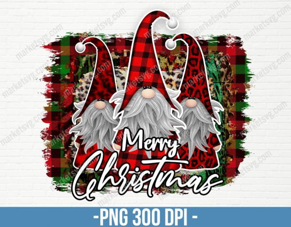 Gnome PNG, Christmas Sublimation, Ready to print, Merry Christmas Santa Gnomes PNG, Scandinavian Gnomes, Gnomes PNG, CP86