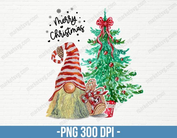 Gnome PNG, Christmas Sublimation, Ready to print, Merry Christmas Santa Gnomes PNG, Scandinavian Gnomes, Gnomes PNG, CP97