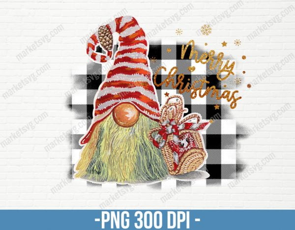 Gnome PNG, Christmas Sublimation, Ready to print, Merry Christmas Santa Gnomes PNG, Scandinavian Gnomes, Gnomes PNG, CP99