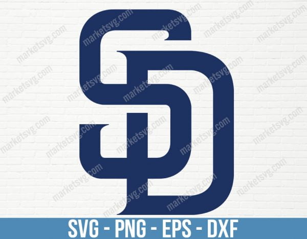 San Diego Padres Logo, San Diego Padres Logo svg, Logo svg, MLB svg, MLB Team svg, Sports svg, Cricut, MLB12