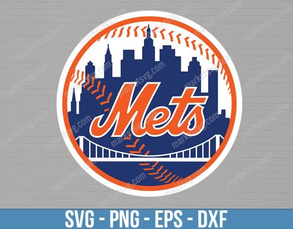 New York Mets Logo, New York Mets Logo svg, Logo svg, MLB svg, MLB Team svg, Sports svg, Cricut, MLB16