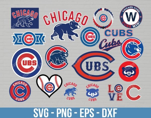 Chicago Cubs Logo svg, Chicago Cubs MLB svg, Bundle svg, MLB svg, MLB Team svg, Sports svg, Cricut, MLB35