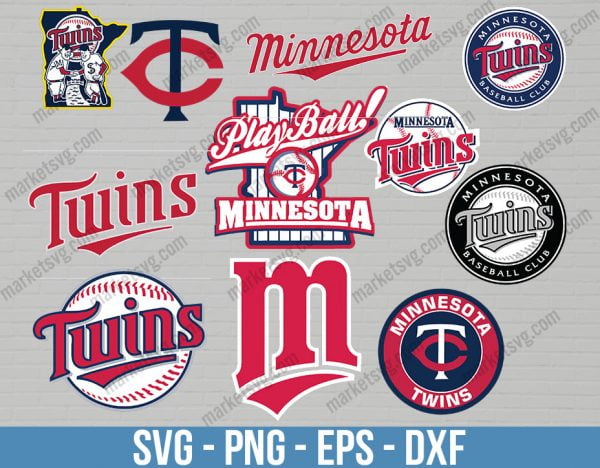Minnesota Twins Logo, Minnesota Twins Logo svg, Bundle svg, Logo svg, MLB svg, MLB Team svg, Sports svg, Cricut, MLB48