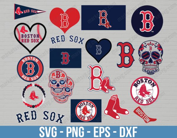 Boston Red Sox Logo,Boston Red Sox Logo svg, Bundle svg, Logo svg, MLB svg, MLB Team svg, Sports svg, Cricut, MLB59