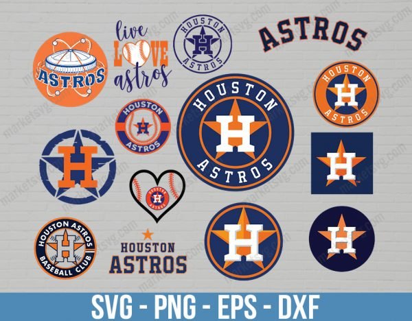 Houston Astros Logo, Houston Astros Logo svg, Logo svg, MLB svg, MLB Team svg, Sports svg, Cricut, MLB62