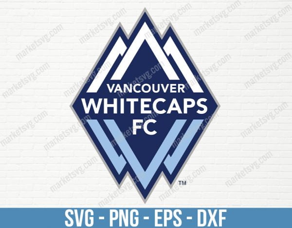 Vancouver Whitecaps FC Logo, Vancouver Whitecaps FC Logo svg, Logo svg, MLS svg, MLS Team svg, Sports svg, MLS12