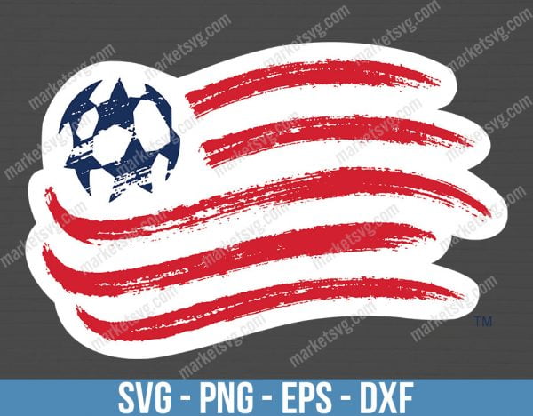 New England Revolution Logo, New England Revolution Logo svg, Logo svg, MLS svg, MLS Team svg, Sports svg, MLS18
