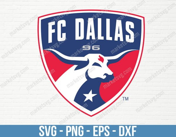 FC Dallas Logo, FC Dallas Logo svg, Logo svg, MLS svg, MLS Team svg, Sports svg, Cricut, MLS21