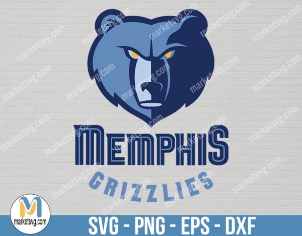 Memphis Grizzlies Logo, Memphis Grizzlies Logo SVG, Logo svg, NBA svg, NBA Team svg, Sports svg, Cricut, NBA18