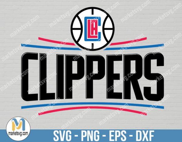 Los Angeles Clippers Logo, Los Angeles Clippers Logo SVG, Logo svg, NBA svg, NBA Team svg, Sports svg, Cricut, NBA20