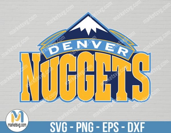 Denver Nuggets Logo, Denver Nuggets Logo SVG, Logo svg, NBA svg, NBA Team svg, Sports svg, Cricut, NBA25