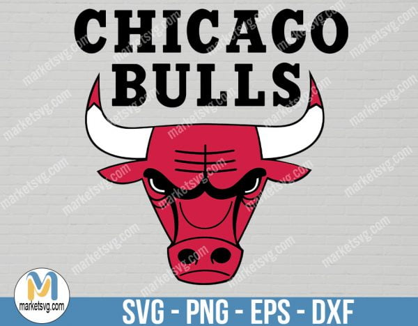 Chicago Bulls Logo, Chicago Bulls Logo SVG, Logo svg, NBA svg, NBA Team svg, Sports svg, Cricut, NBA28