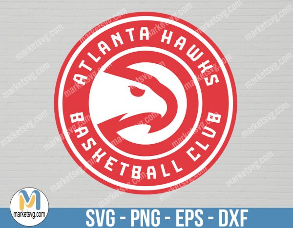 Atlanta Hawks Logo, Atlanta Hawks Logo SVG, Logo svg, NBA svg, NBA Team svg, Sports svg, Cricut, NBA32
