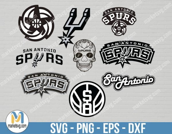 San Antonio Spurs Logo, San Antonio Spurs Logo SVG, Logo svg, NBA svg, NBA Team svg, Sports svg, Cricut, NBA37
