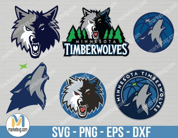 Minnesota Timberwolves Logo, Minnesota Timberwolves Logo SVG, Logo svg, NBA svg, NBA Team svg, Sports svg, Cricut, NBA46