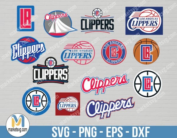 Los Angeles Clippers Logo, Bundle svg, Los Angeles Clippers Logo SVG, Logo svg, NBA svg, NBA Team svg, Sports svg, Cricut, NBA51