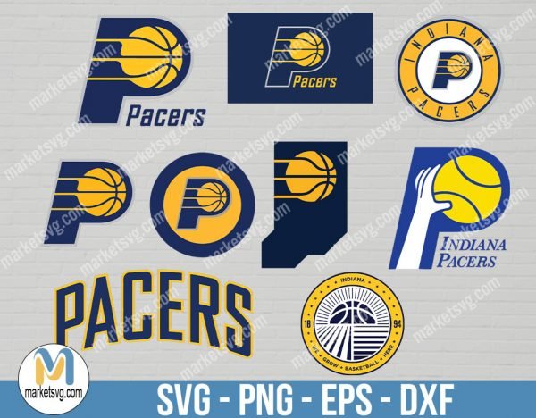 Indiana Pacers Logo, Indiana Pacers Logo SVG, Logo svg, NBA svg, NBA Team svg, Sports svg, Cricut, NBA52