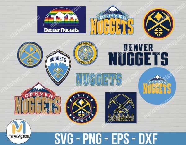 Denver Nuggets Logo, Denver Nuggets Logo SVG, Logo svg, NBA svg, NBA Team svg, Sports svg, Cricut, NBA56