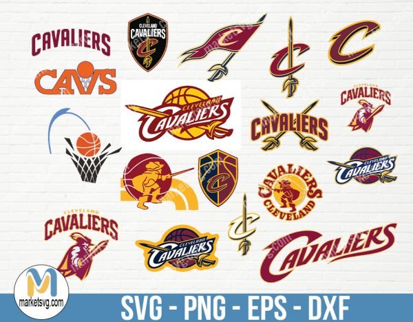 Cleveland Cavaliers Logo, Cleveland Cavaliers Logo SVG, Logo svg, NBA svg, NBA Team svg, Sports svg, Cricut, NBA58
