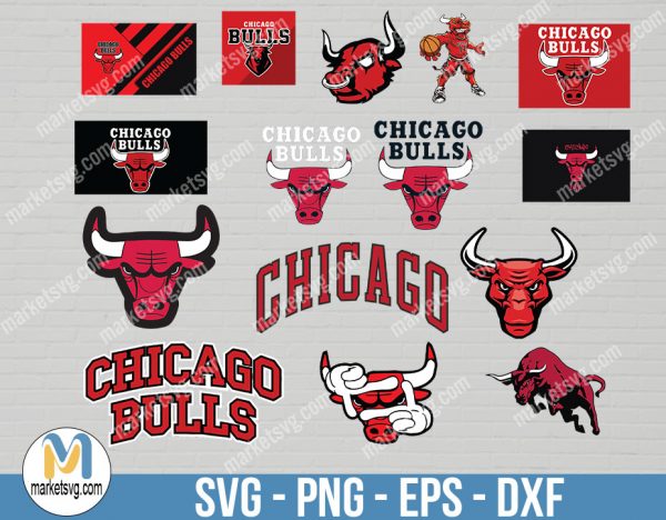Chicago Bulls Logo, Chicago Bulls Logo SVG, Logo svg, NBA svg, NBA Team svg, Bundle svg, Instant Download, Sports svg, Cricut, NBA59