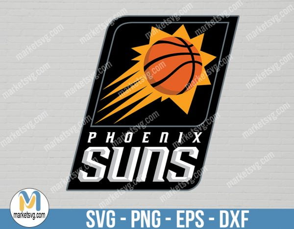 Phoenix Suns Logo, Phoenix Suns Logo SVG, Logo svg, NBA svg, NBA Team svg, Sports svg, Cricut, NBA9