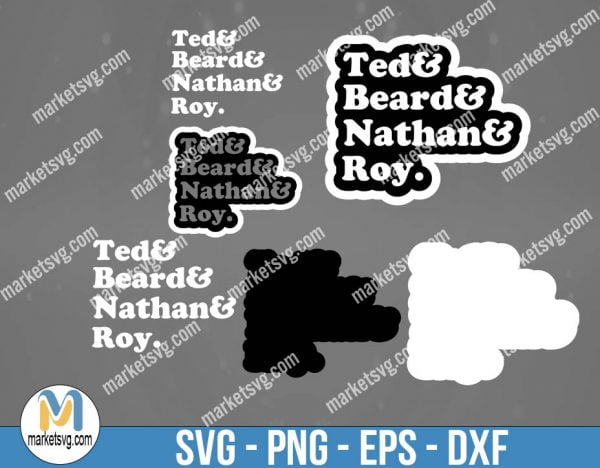 Ted Beard Nathan Roy svg, Ted Lesso svg, Sport svg, logo svg, Ted Lesso shirt, SP37