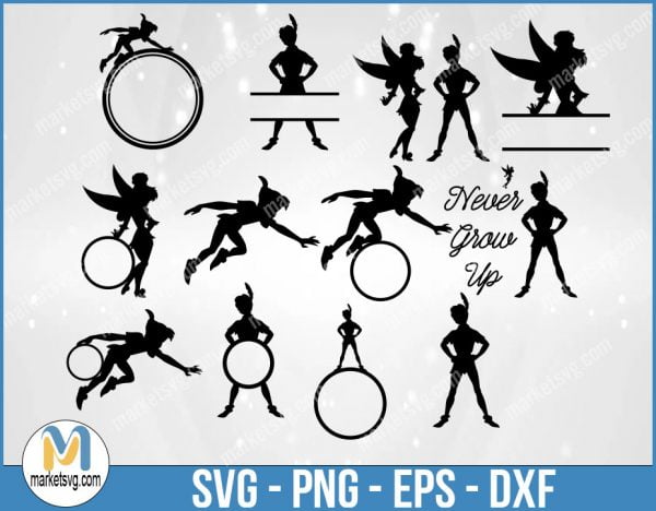Peter Pan, SVG, Peter Pan SVG, Cricut svg, Bundle svg, Peter Pan Bundle svg, svg file, DB19