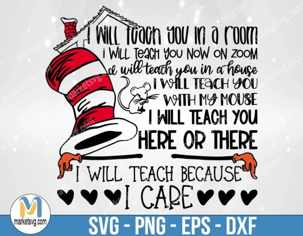 Dr Seuss Svg, Cat In The Hat SVG, Dr Seuss Hat SVG,Green Eggs And Ham Svg, Dr Seuss for Teachers Svg,Thing 1 and 2 Svg, DR2