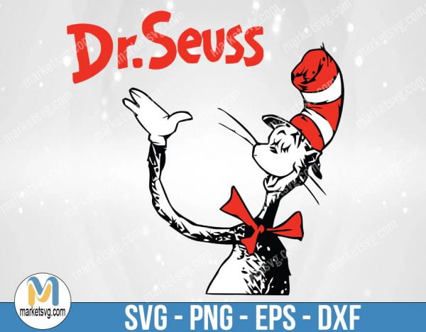 Dr Seuss Svg, Cat In The Hat SVG, Dr Seuss Hat SVG,Green Eggs And Ham Svg, Dr Seuss for Teachers Svg, Lorax Svg,Thing 1 and 2 Svg, DR55